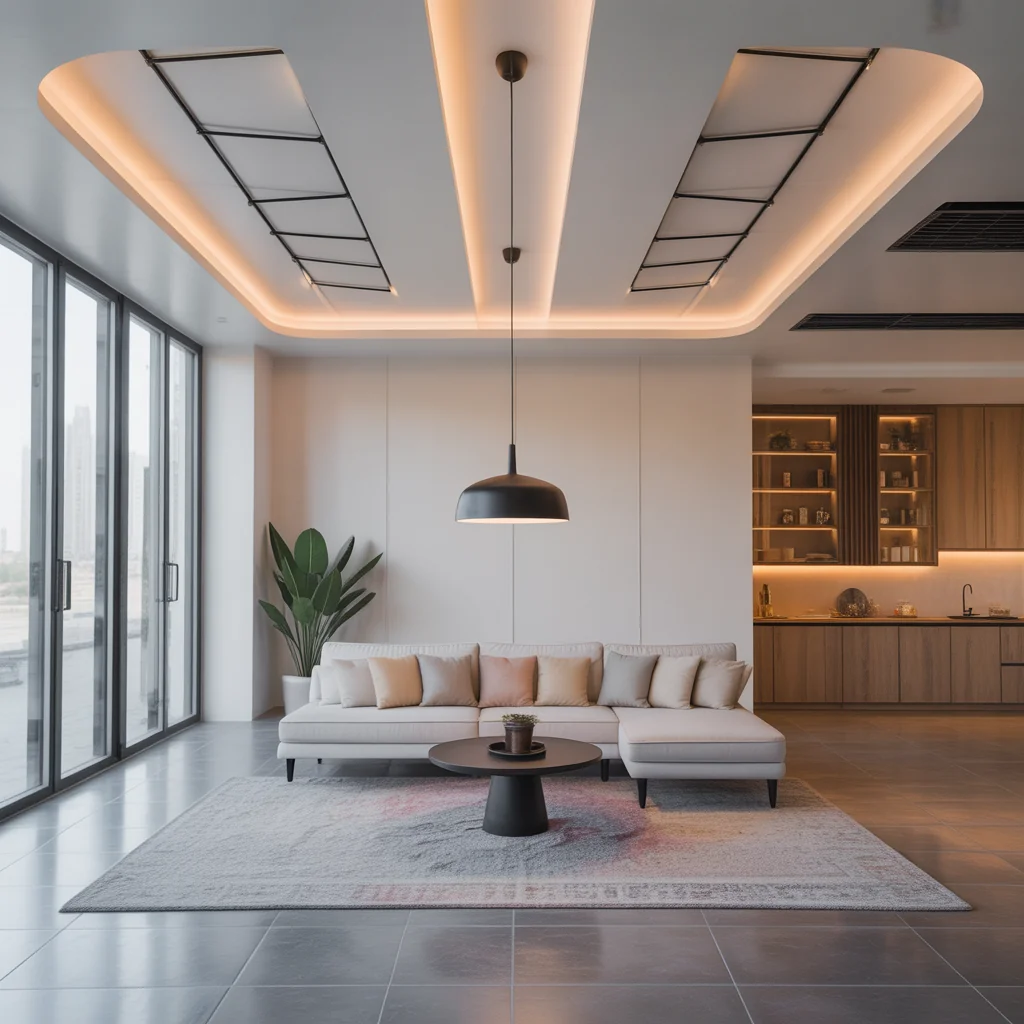 Suspended ceiling example